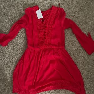 Mini Red Dress